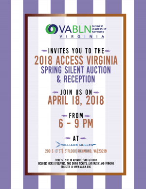 2018 Access Virginia Spring Silent Auction & Reception - thumbnail